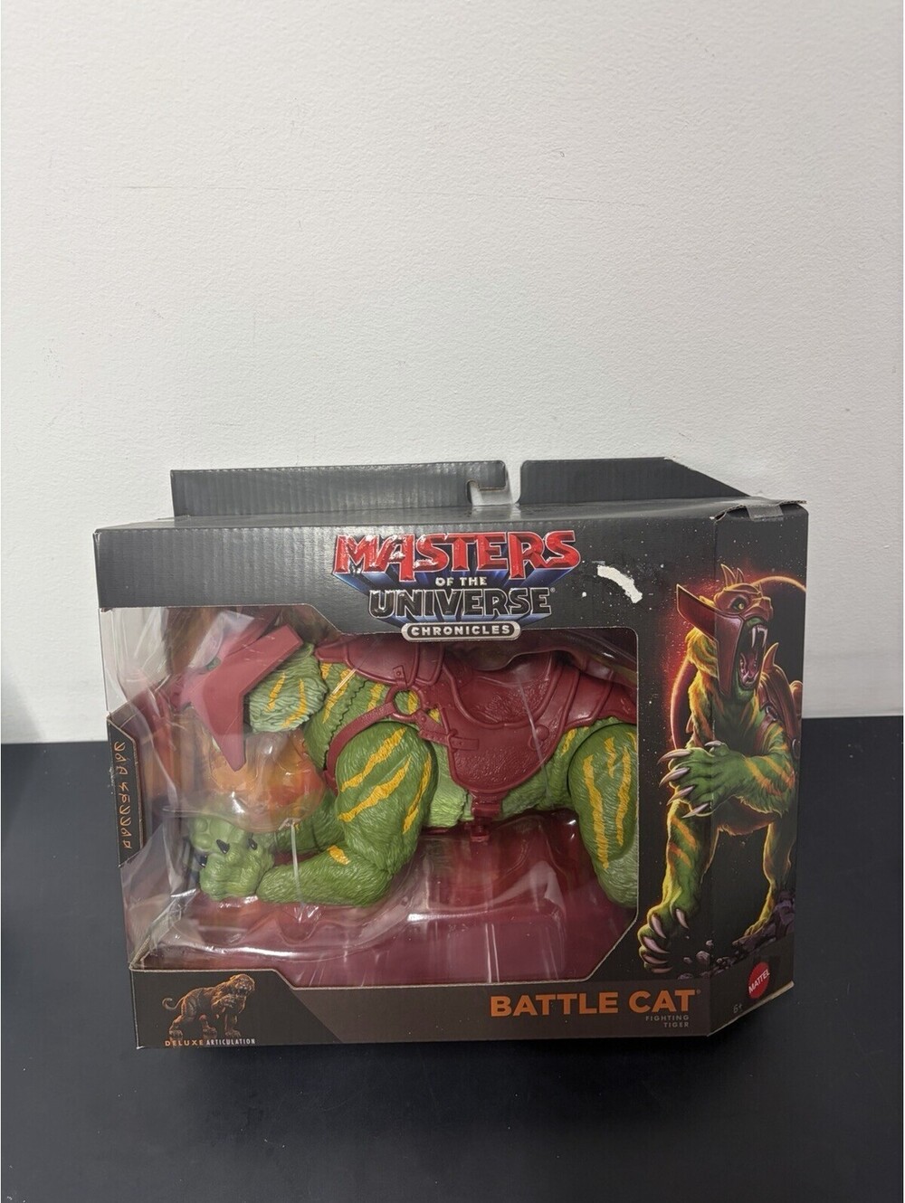 Masters Of The Universe Chronicles “Battle Cat Fighting Tiger” Deluxe NEW IN BOX